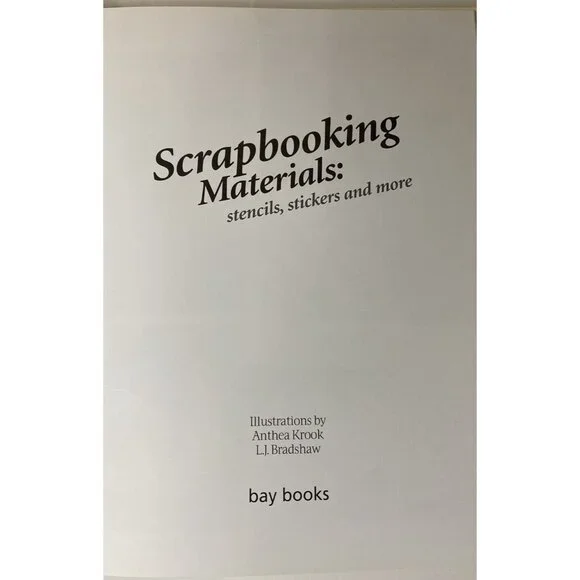 Vintage Scrapbook Stickers & Stencils Book 400 stickers Zoo Birthday - Picture 3 of 15